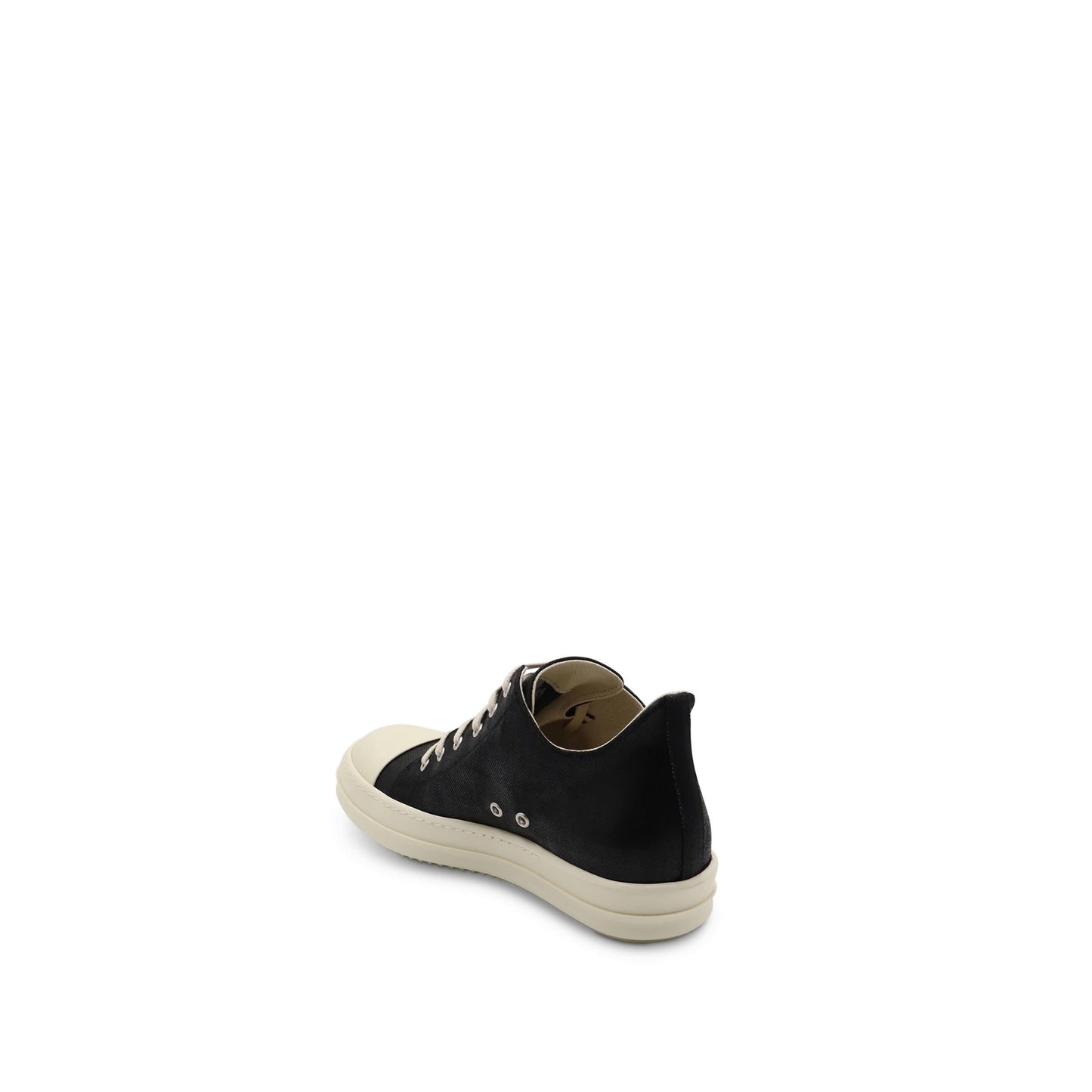 DRKSHDW Ramones Denim Low Sneaker in Black