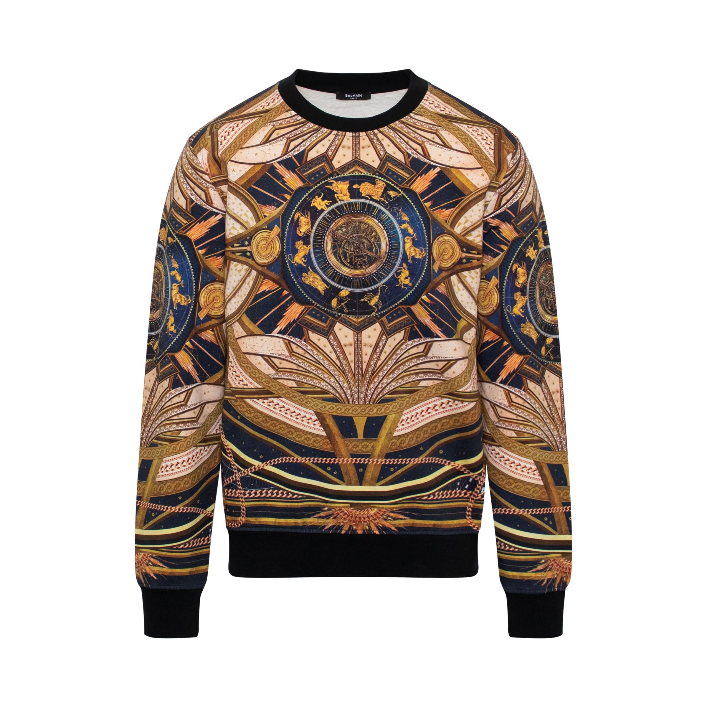 Zodiac Printed Sweatshirt in Multicolor