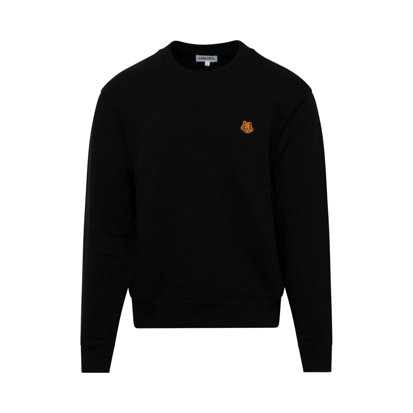 Kenzo Tiger Crest Sweatshirts in Black