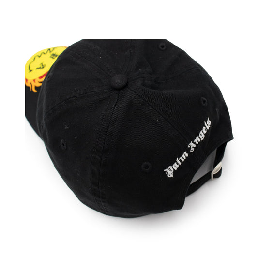 Burning Head Cap in Black/Yellow