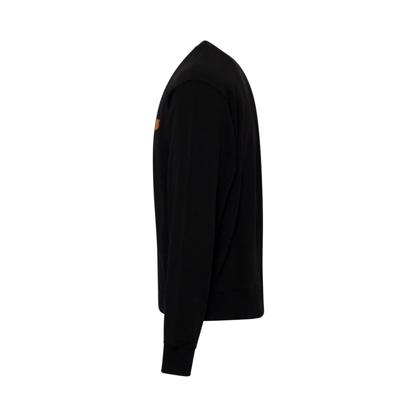 Kenzo Tiger Crest Sweatshirts in Black