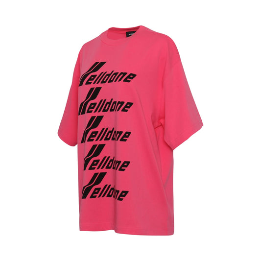 Classic Front Logo T-Shirt in Pink