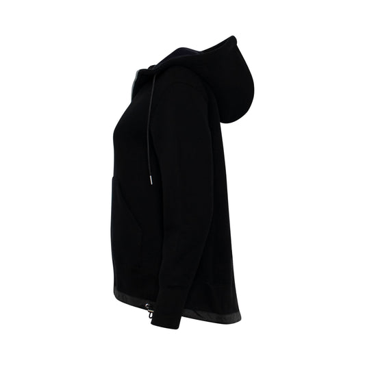 Classic Sponge Zip Hoodie in Black