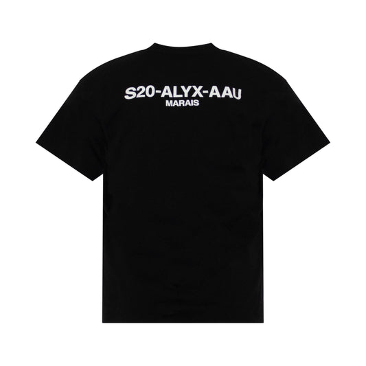 1017 ALYX 9SM x Replica Jewelry
 Anniversary T-Shirt in Black