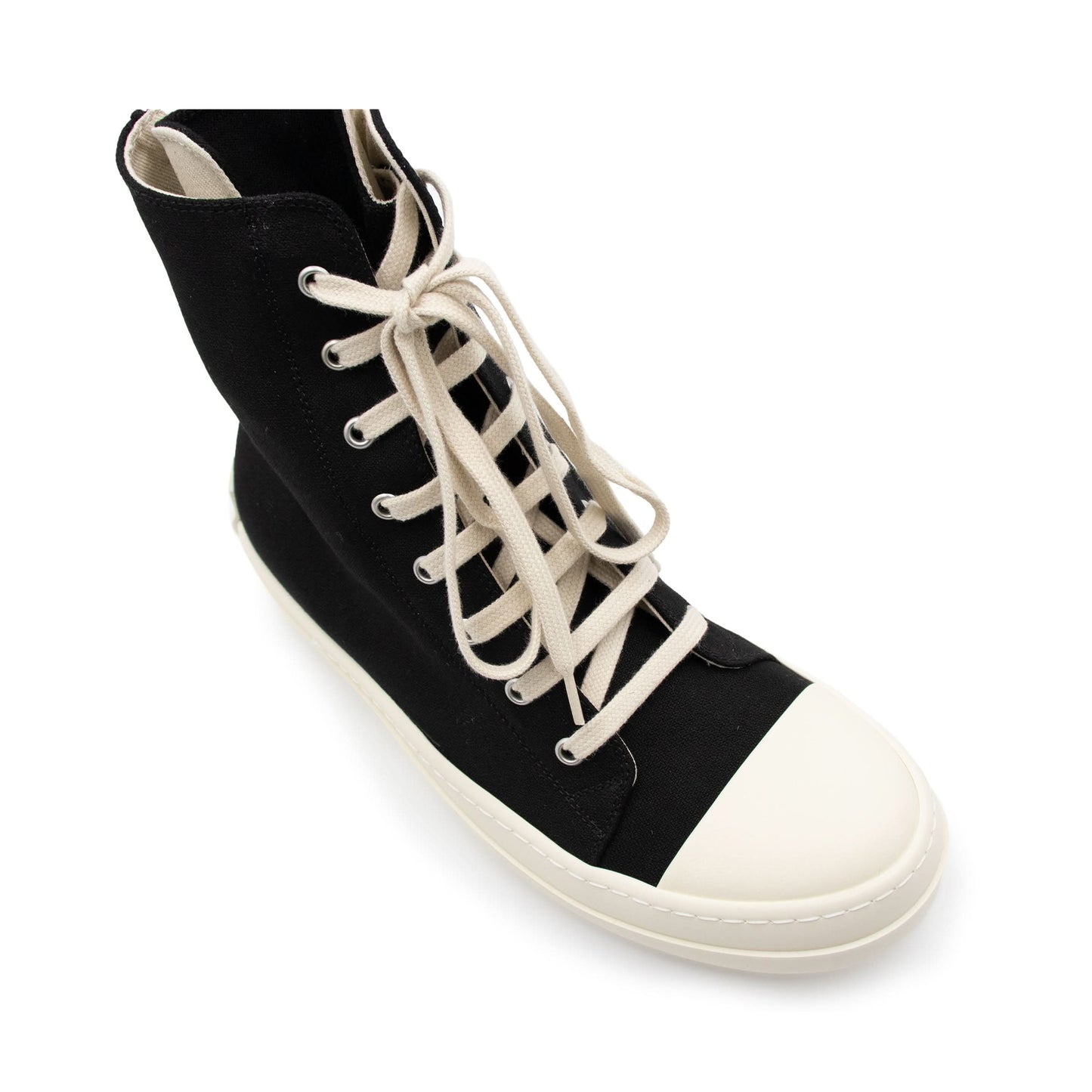 DRKSHDW Twill Hi Sneaker in Black