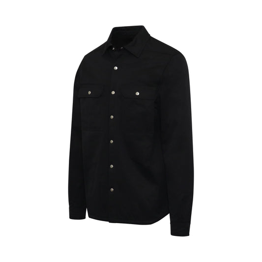 Rick Owens Outershirt Jacket in Black MU