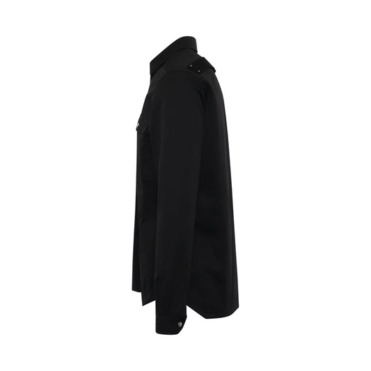 Rick Owens Outershirt Jacket in Black MU