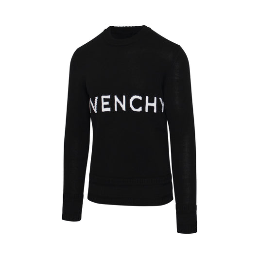 4G  Logo Sweater in Black