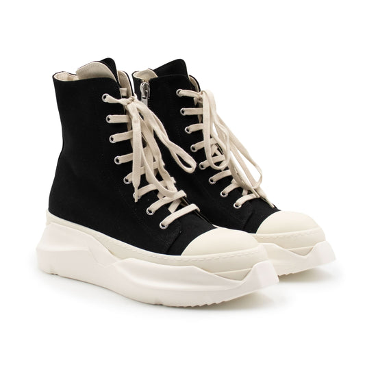 DRKSHDW Abstract Hi Sneaker in Black