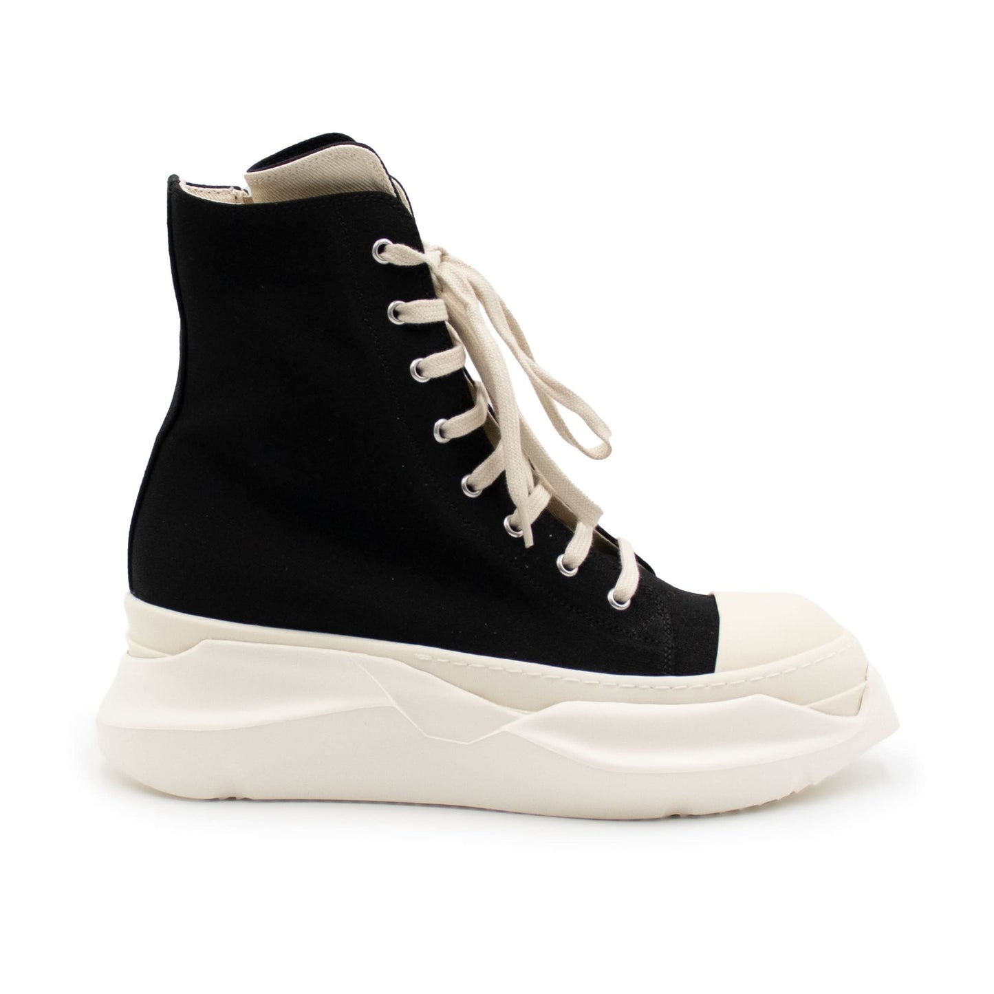 DRKSHDW Abstract Hi Sneaker in Black