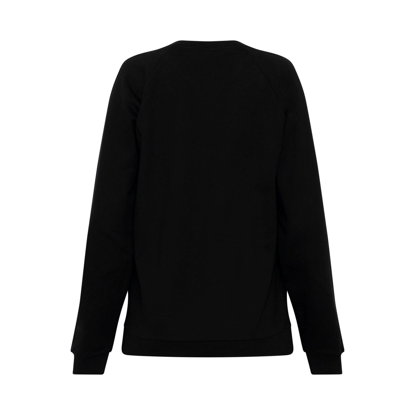 Balmain Printed Logo Sweatshirts in Black/White