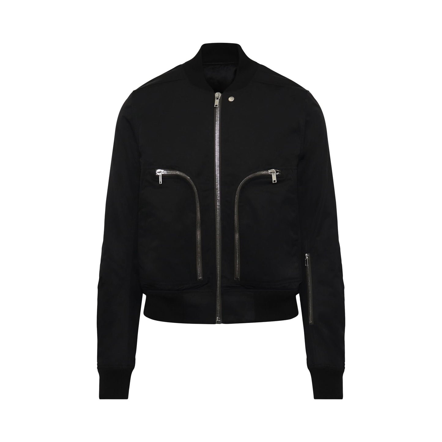 Bauhaus Flight Bomber Jacket in Black