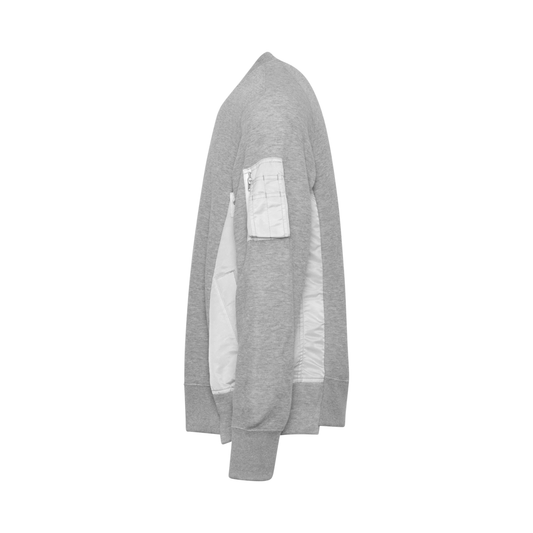 MA-1 Sweatshirt in Grey