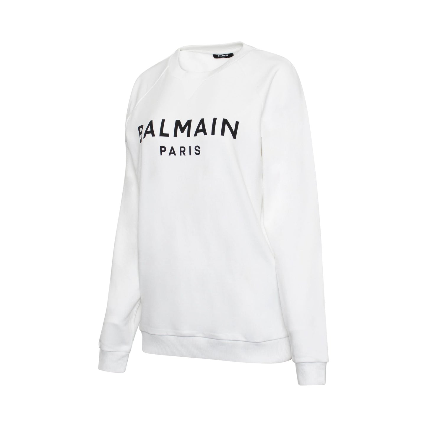 Printed Logo Sweatshirt in White