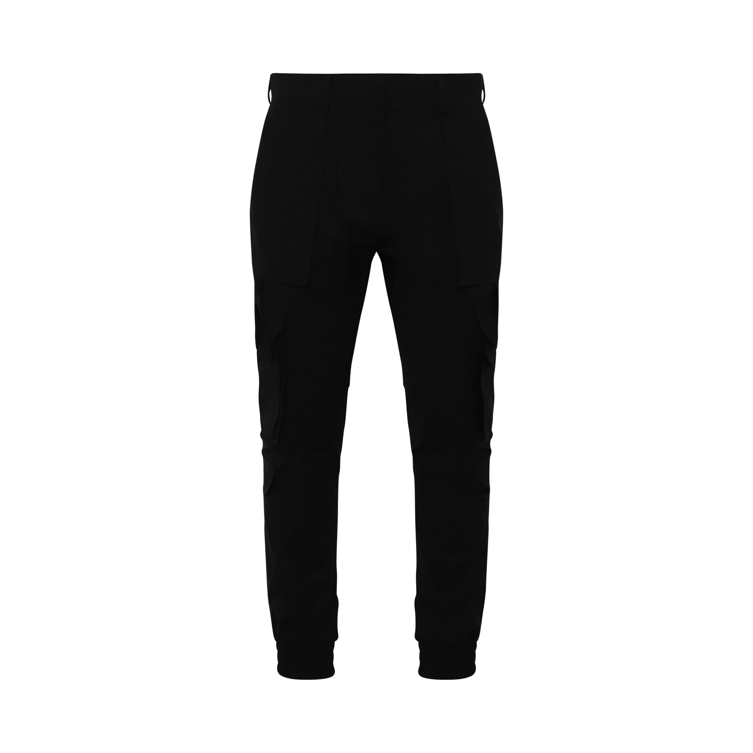 Juunj Multi Cargo Jogger Pants Black