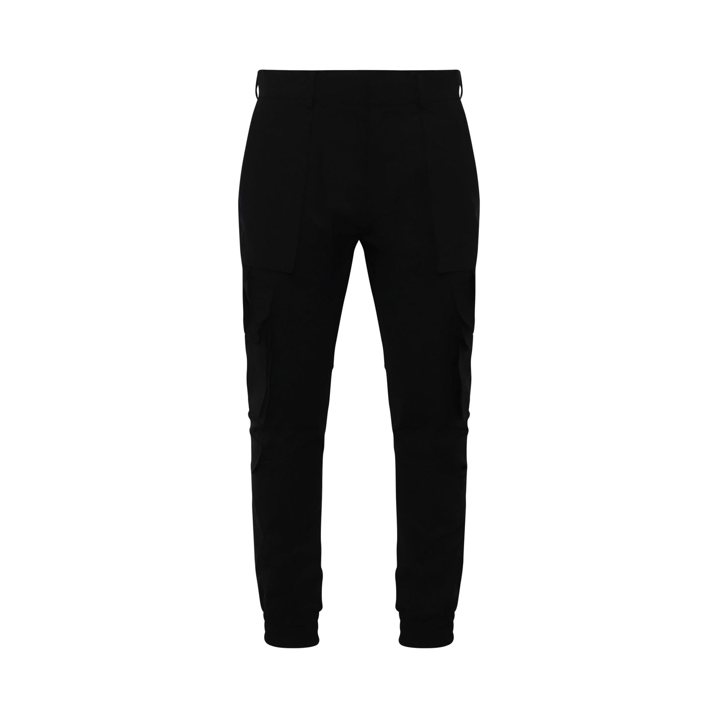 Juunj Multi Cargo Jogger Pants Black