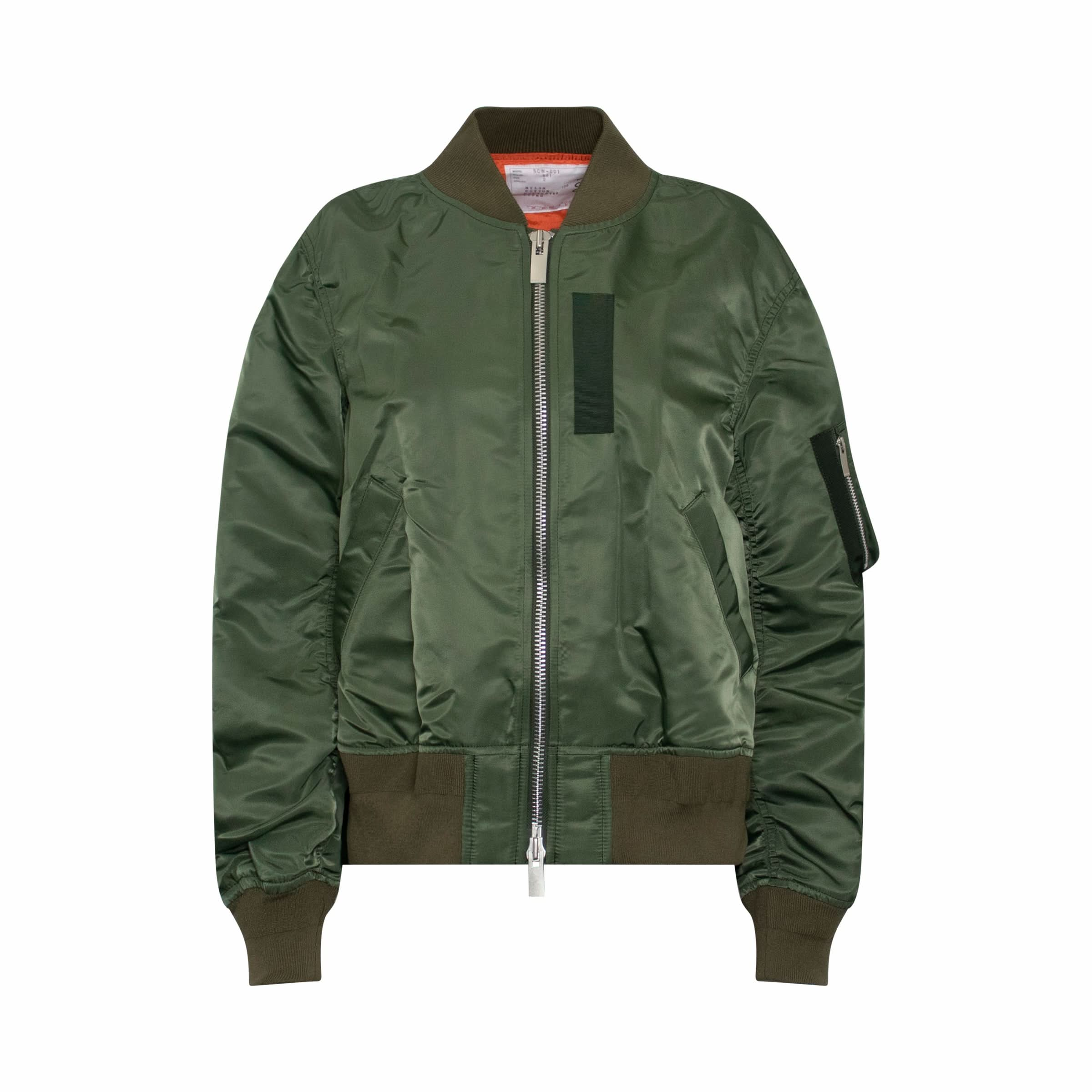 Classic MA-1 Bomber Jacket Khaki