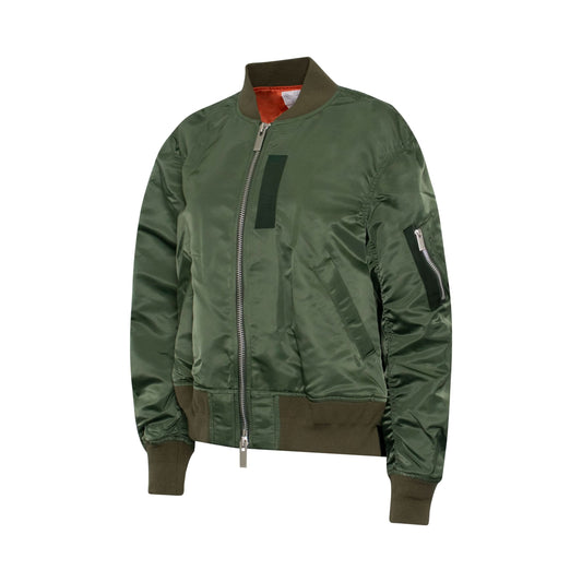 Classic MA-1 Bomber Jacket Khaki