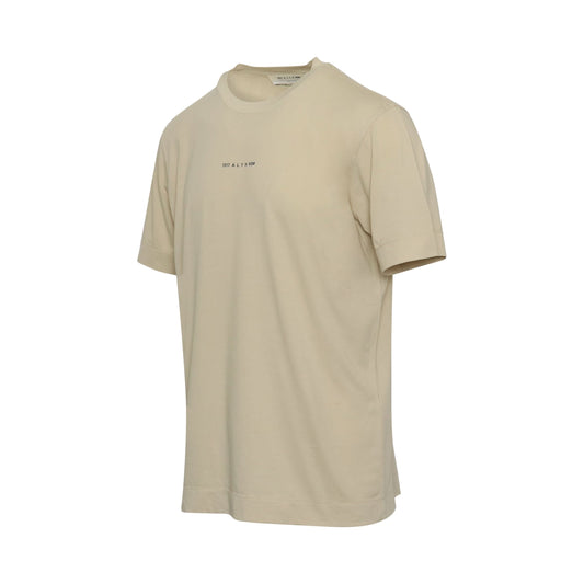 Nightmare Logo T-Shirt in Off Tan