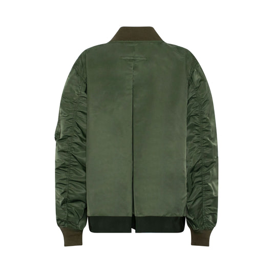 Classic MA-1 Bomber Jacket Khaki