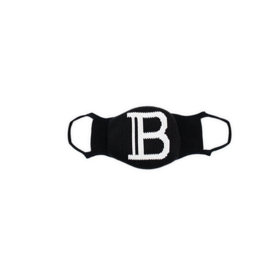 B Logo Mask in Black