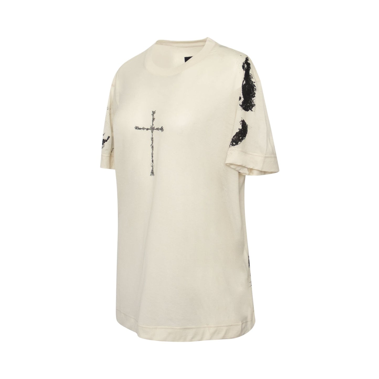 Cross Frame Print T-Shirt in Clay