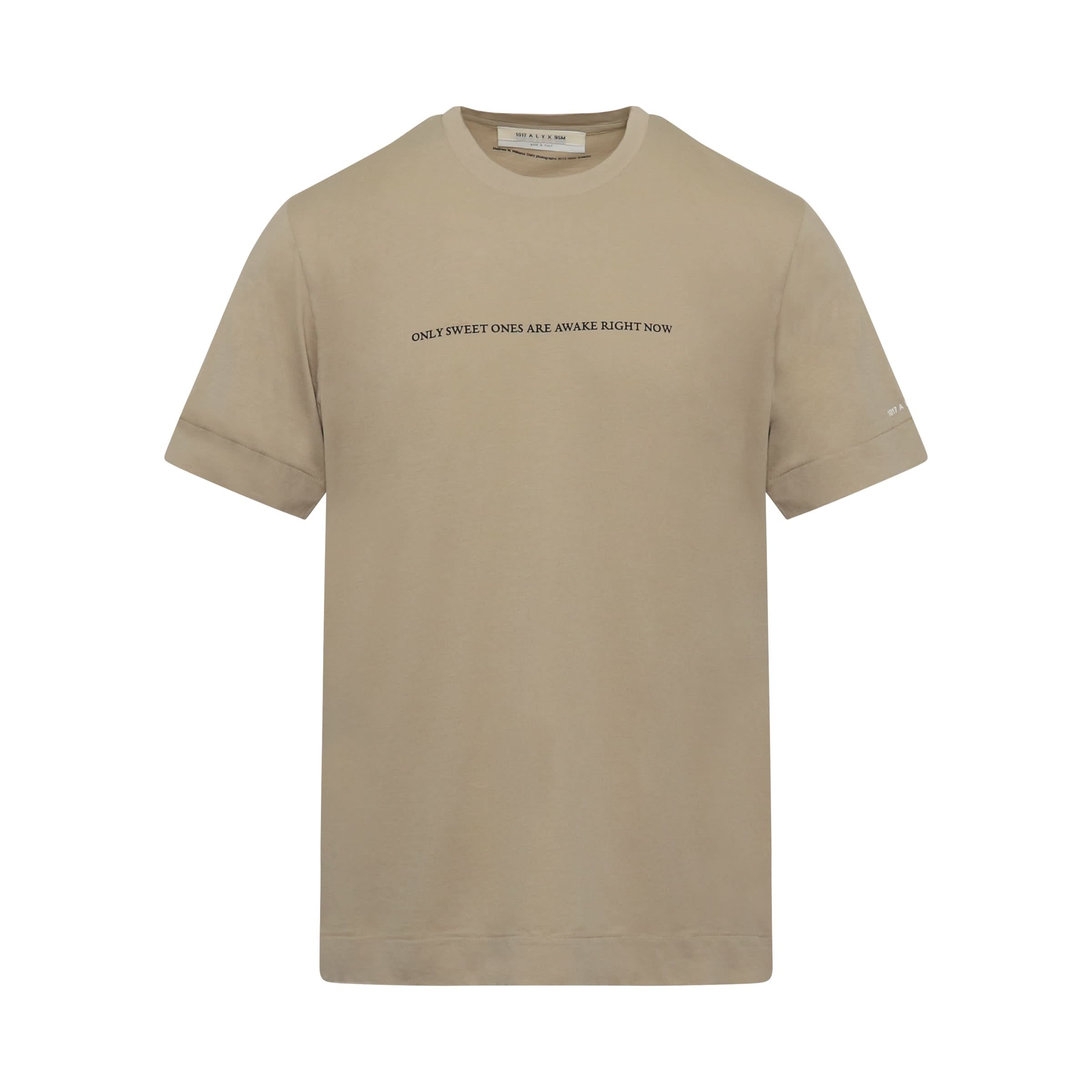 Infared Logo T-Shirt in Tan