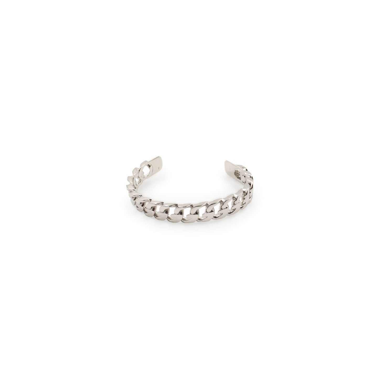 Givenchy G Chain Silver Small Bangle Bracelet