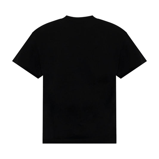 Burning Head Logo T-Shirt in Black