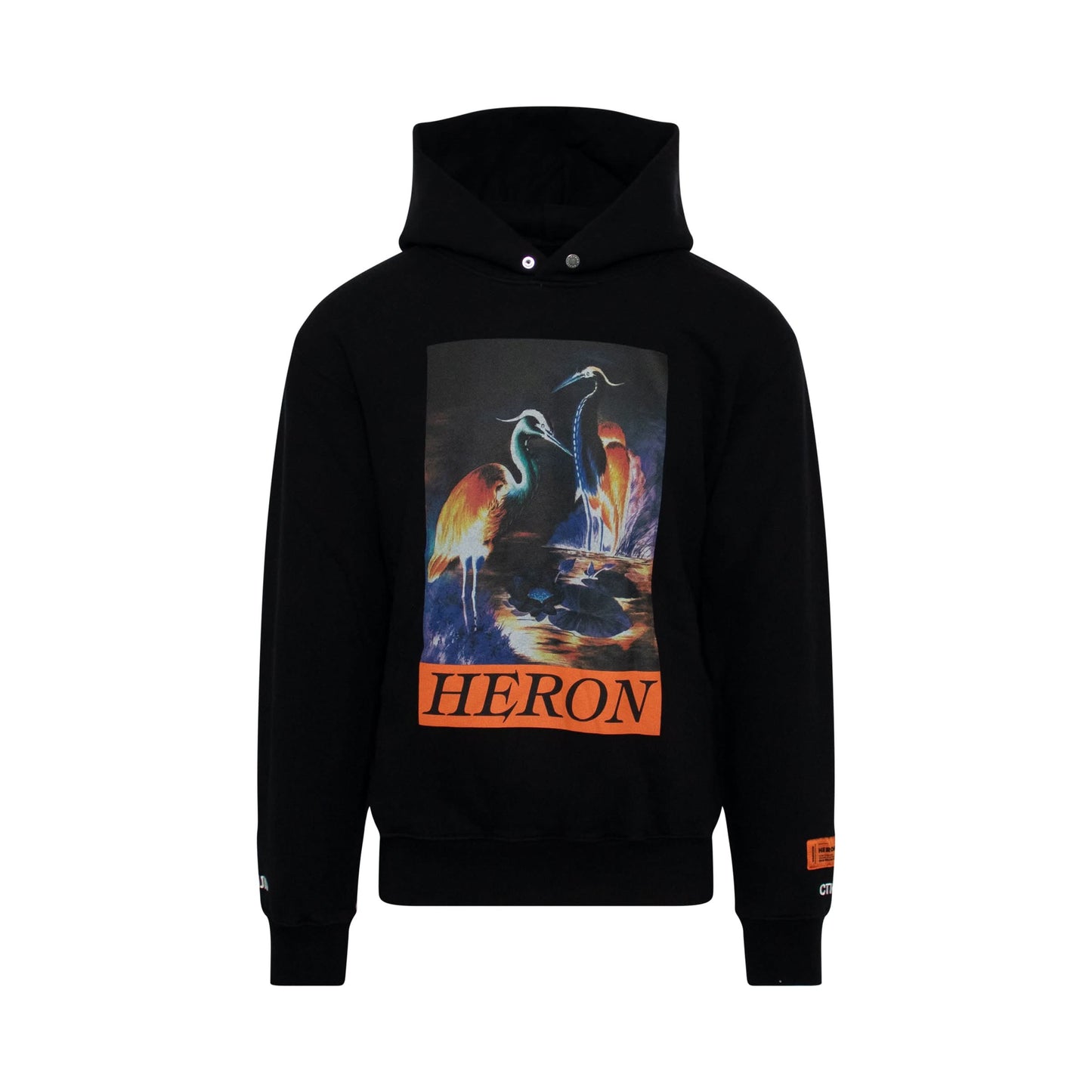 Heron Preston Heron Birds Hoodies in Black