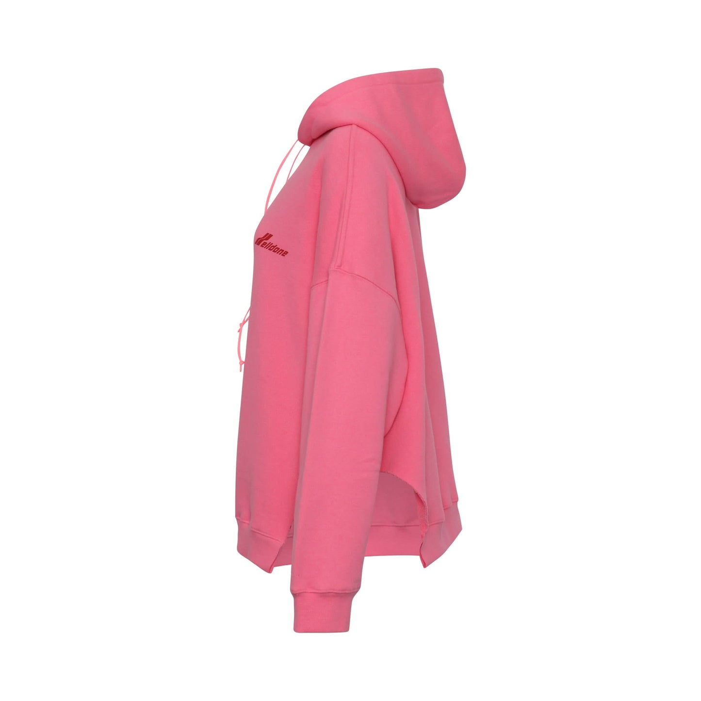 Cutout Logo Hoodie in Pink