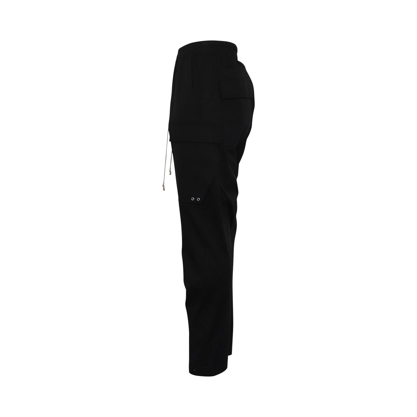 Classic Cargo Long Pants in Black