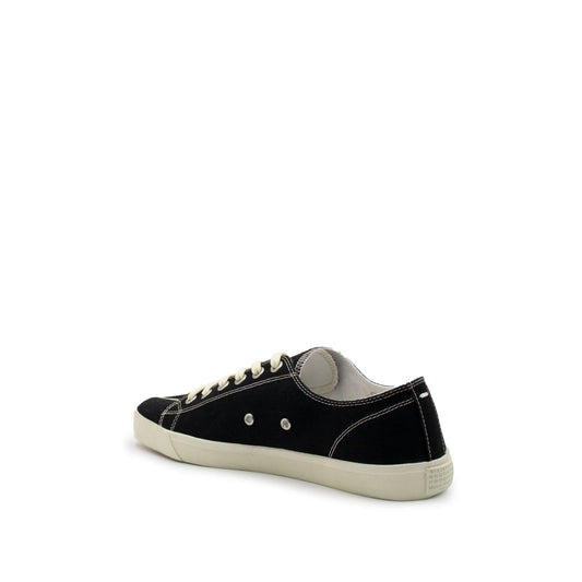 Tabi Embroidered Logo Sneaker in Black