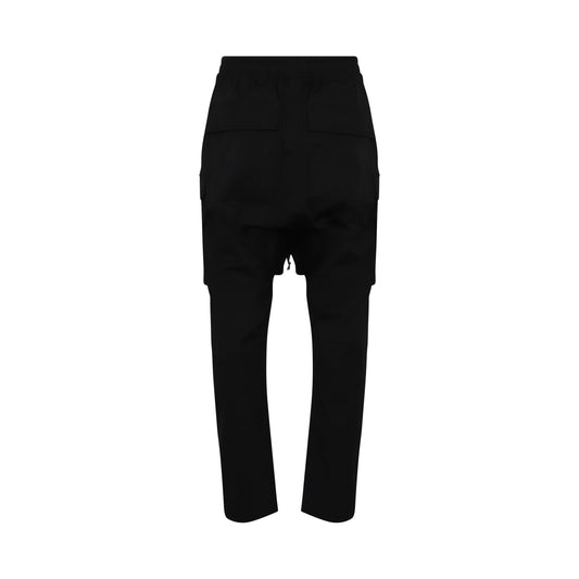 Classic Cargo Long Pants in Black