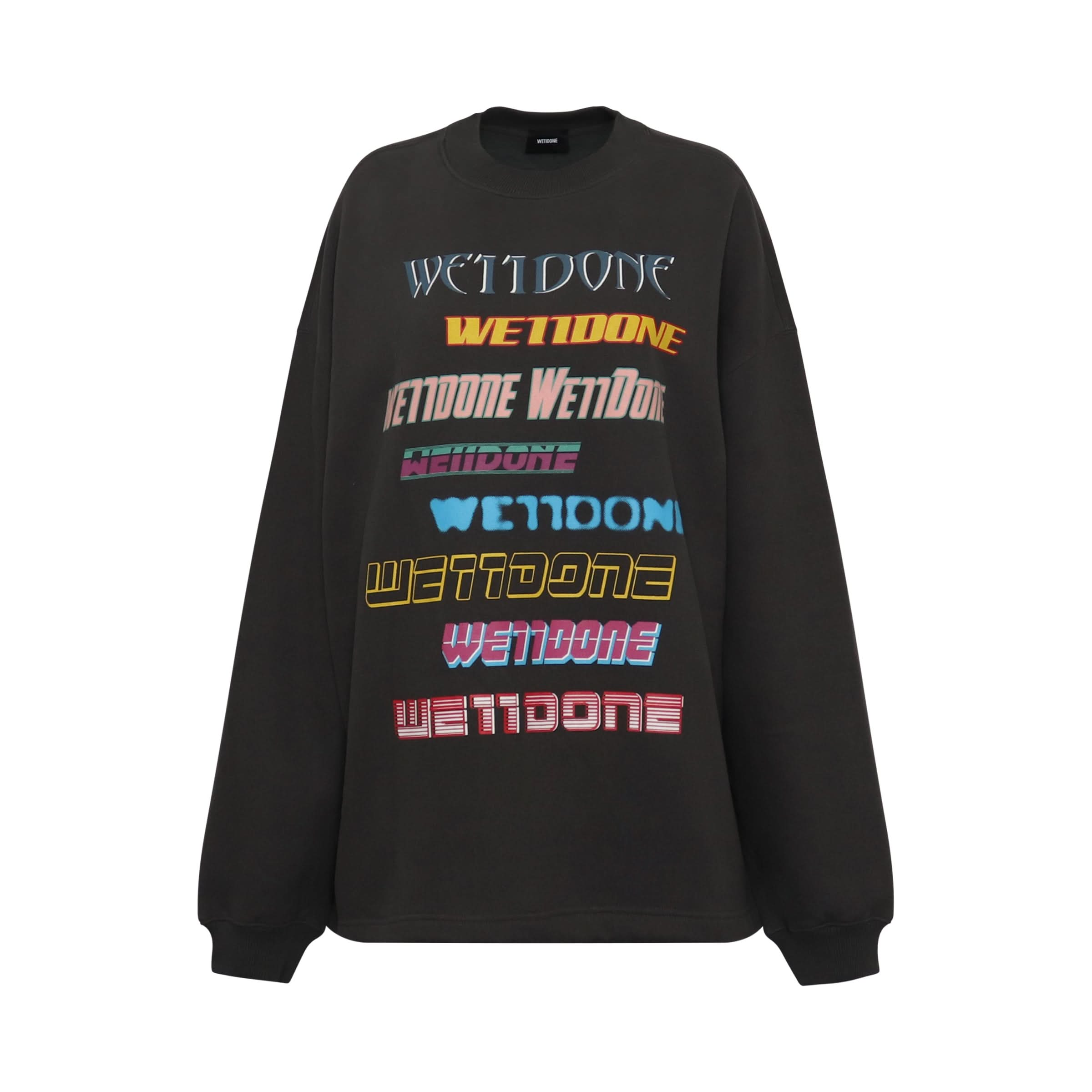 Front Logo Sweatshirt in Charcoal