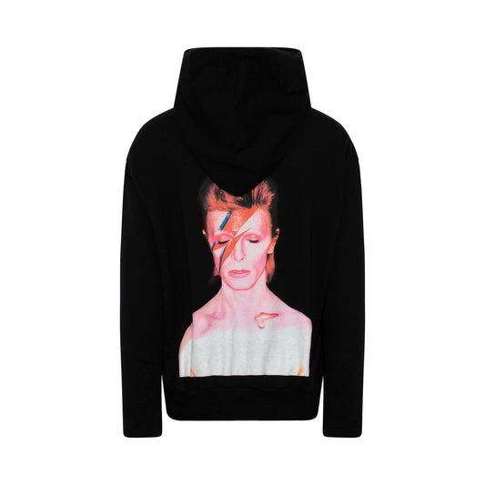 Bowie Flash Hoodie in Black