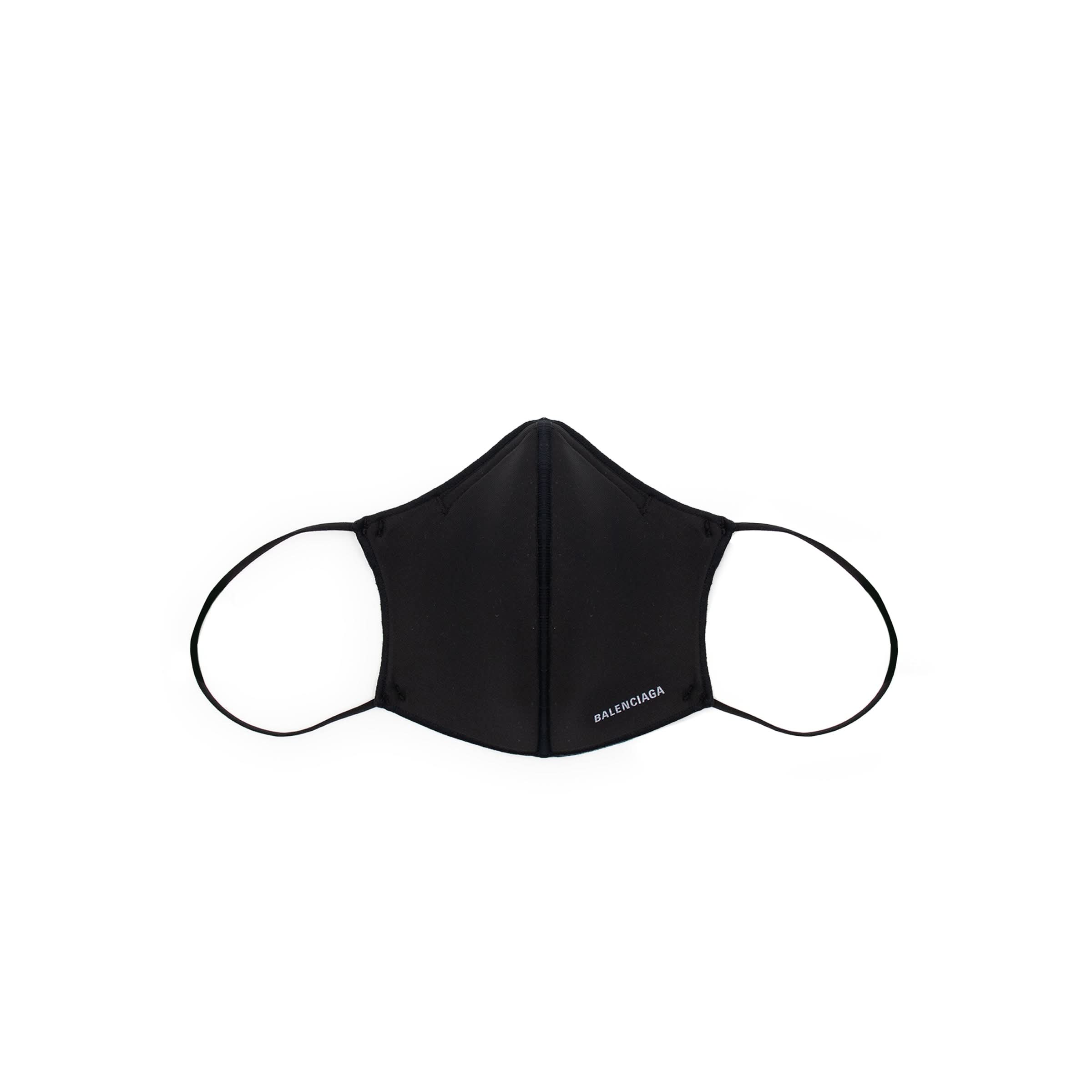 Logo Care Mask in Black