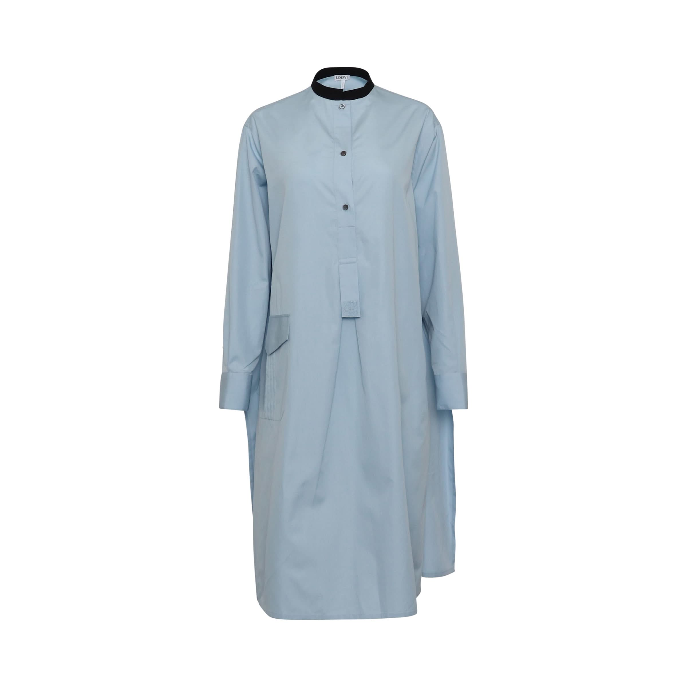 Oversize Tunic Top in Sky Blue