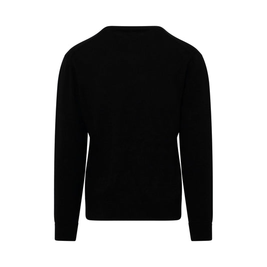 Tiger Crest Jumper in Black