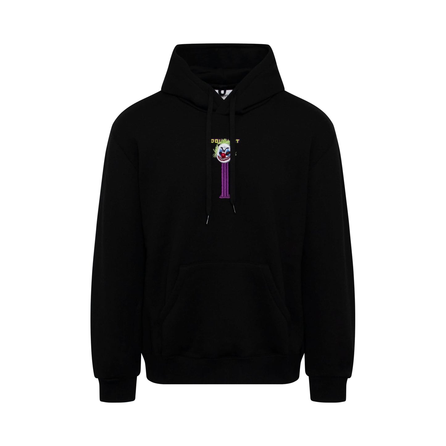 Puppet Embroidery Hoodie in Black