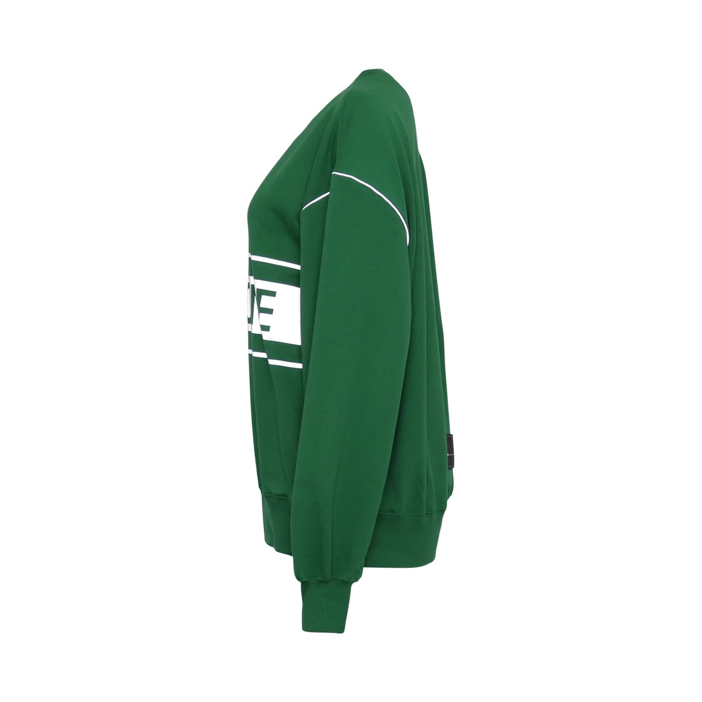 Reflective Logo Sweatshirt in Green