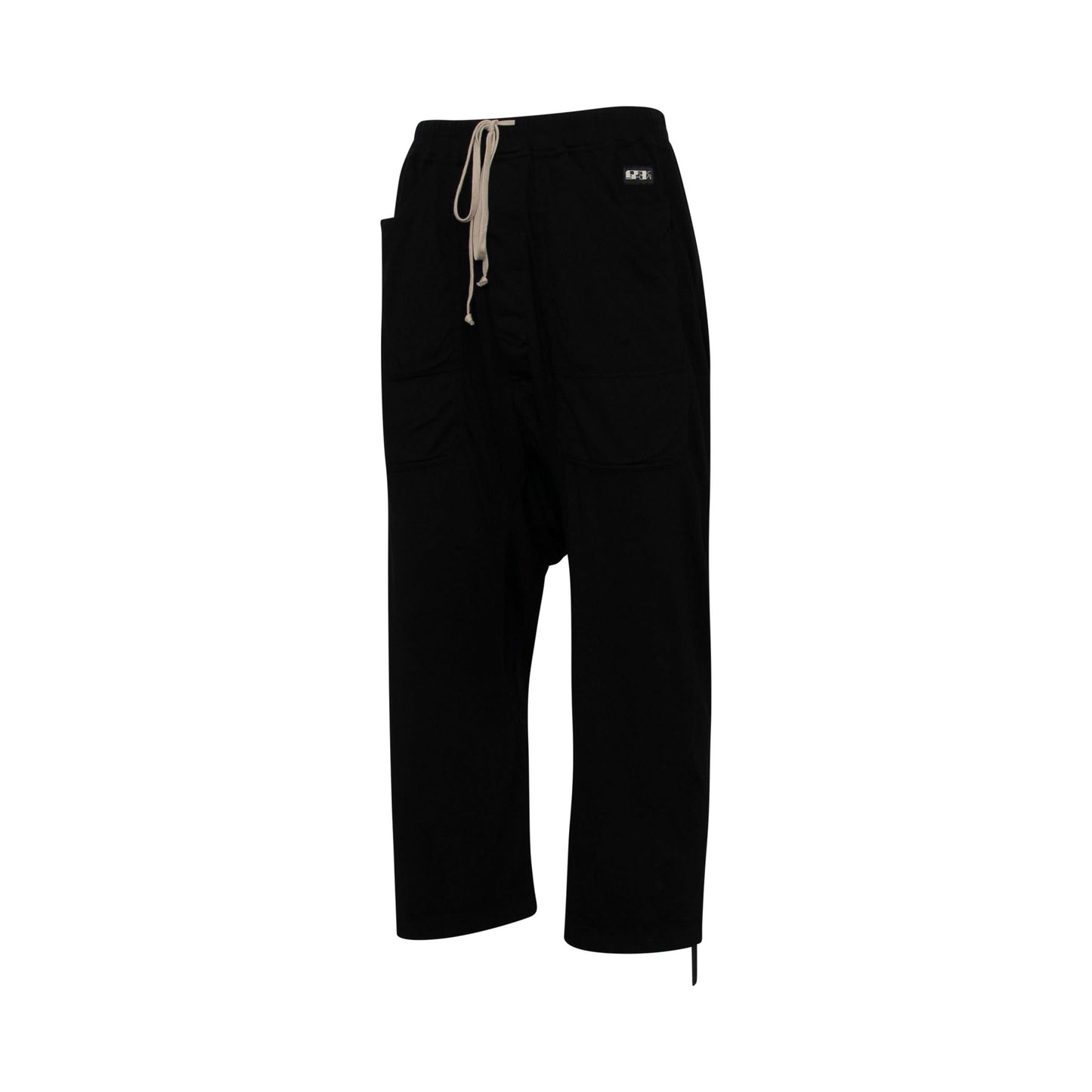 DRKSHDW Cropped Cargo Pants in Black