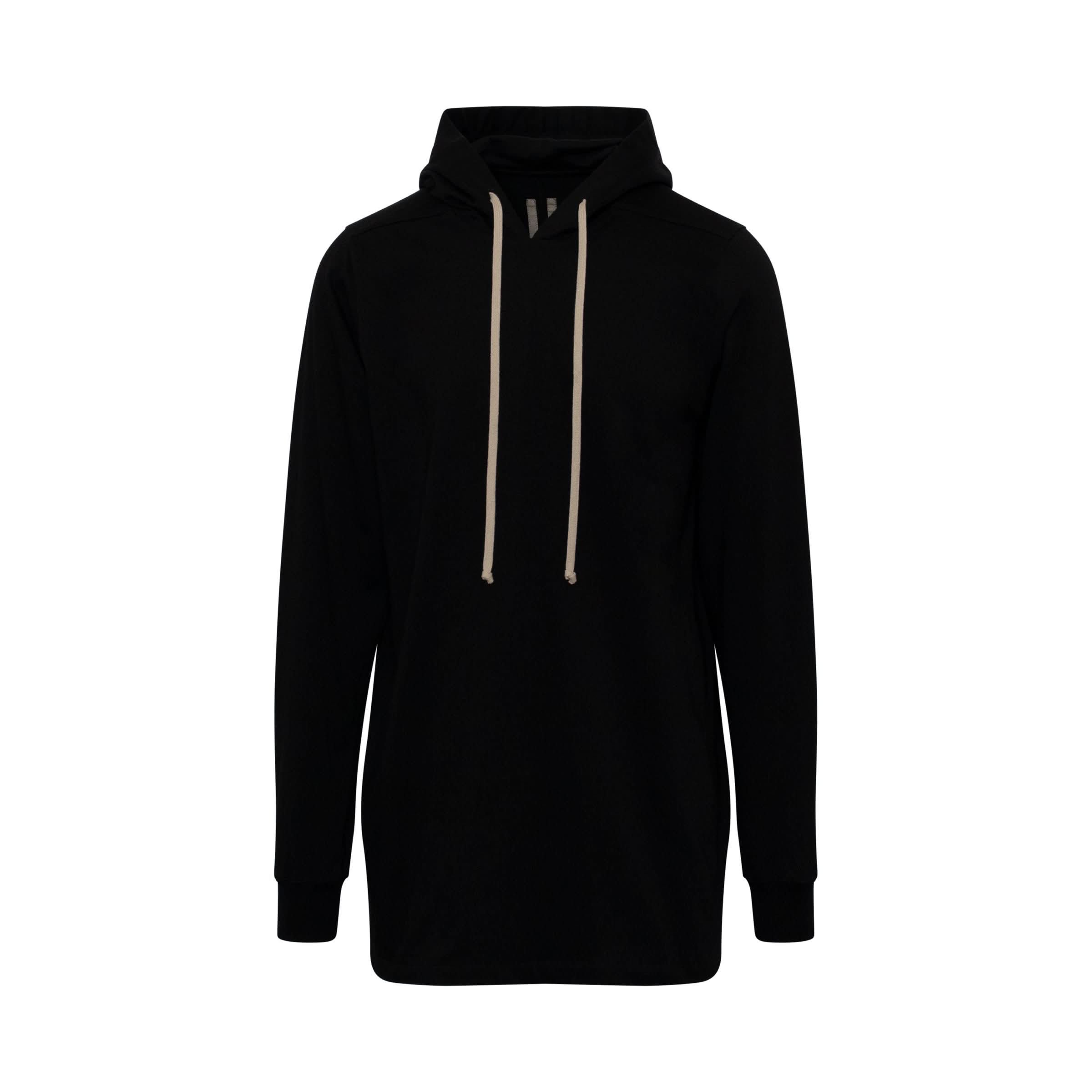 Rick Owens Classic Hoodie in Black BA 09