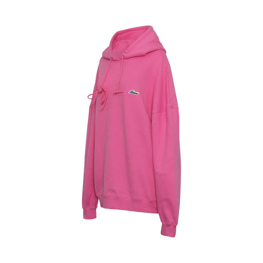 Wappen Logo Hoodie in Pink