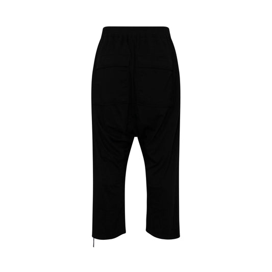 DRKSHDW Cropped Cargo Pants in Black