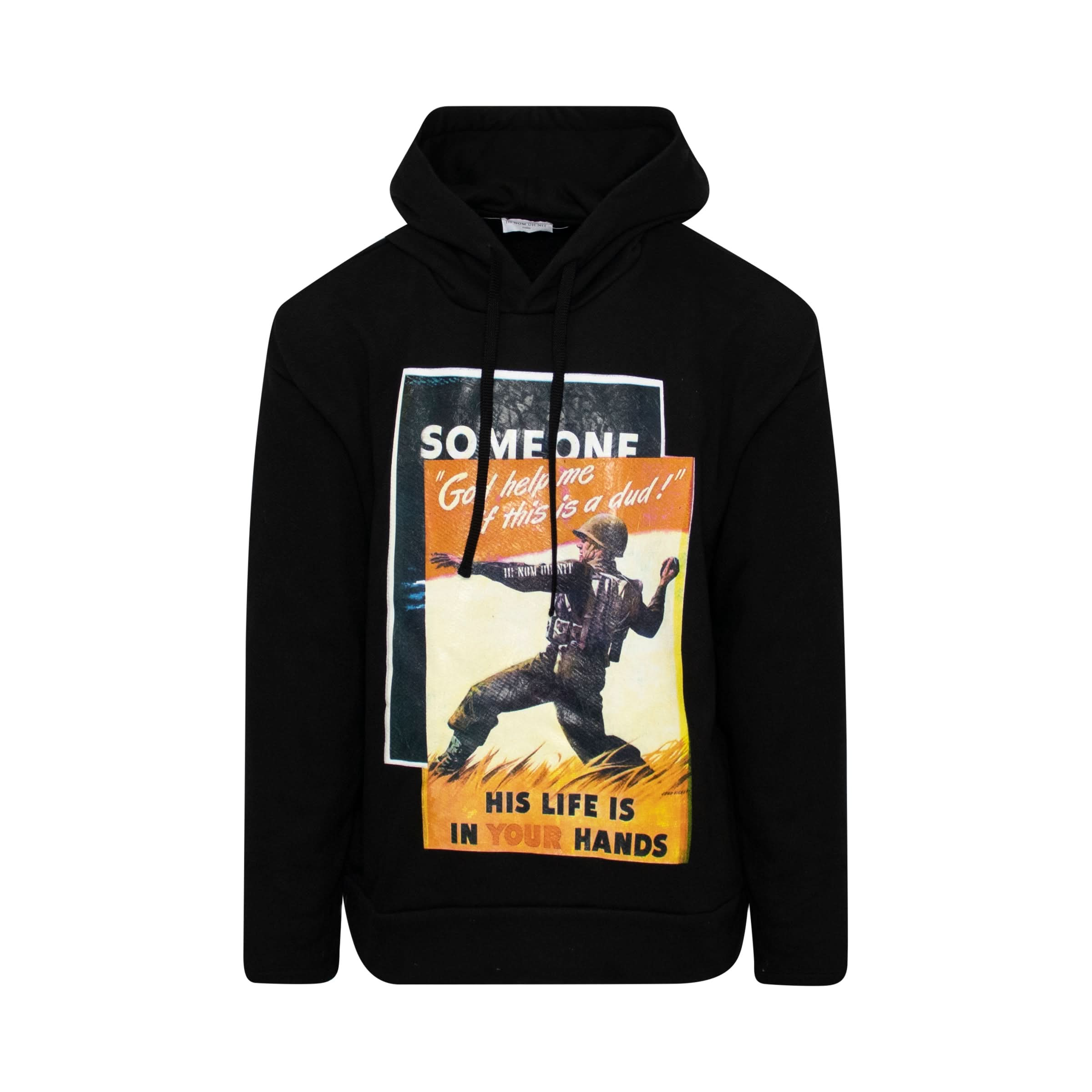 Propaganda 2 Hoodie in Black