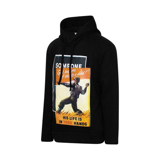 Propaganda 2 Hoodie in Black