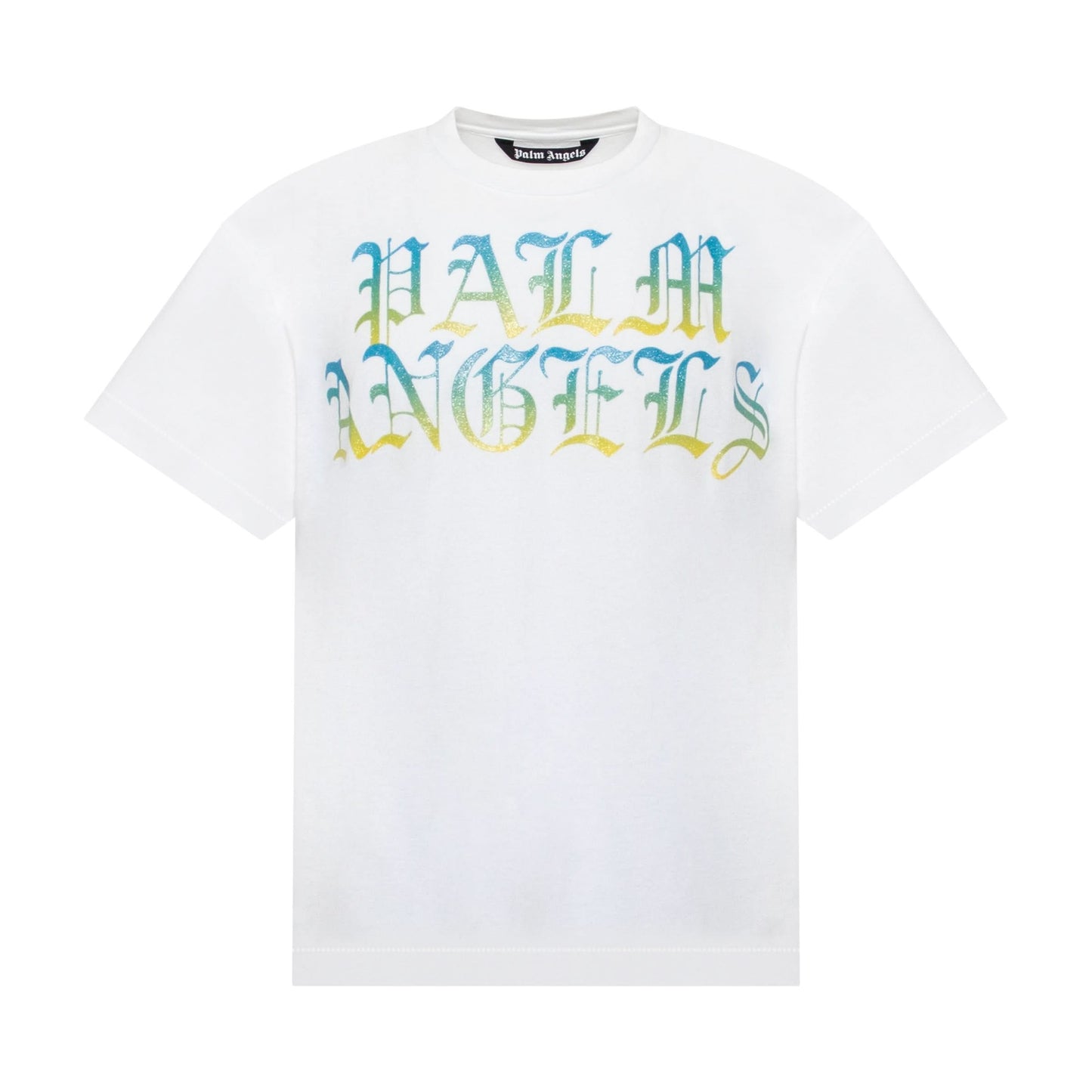 Hue Gothic Logo Over T-Shirt in White