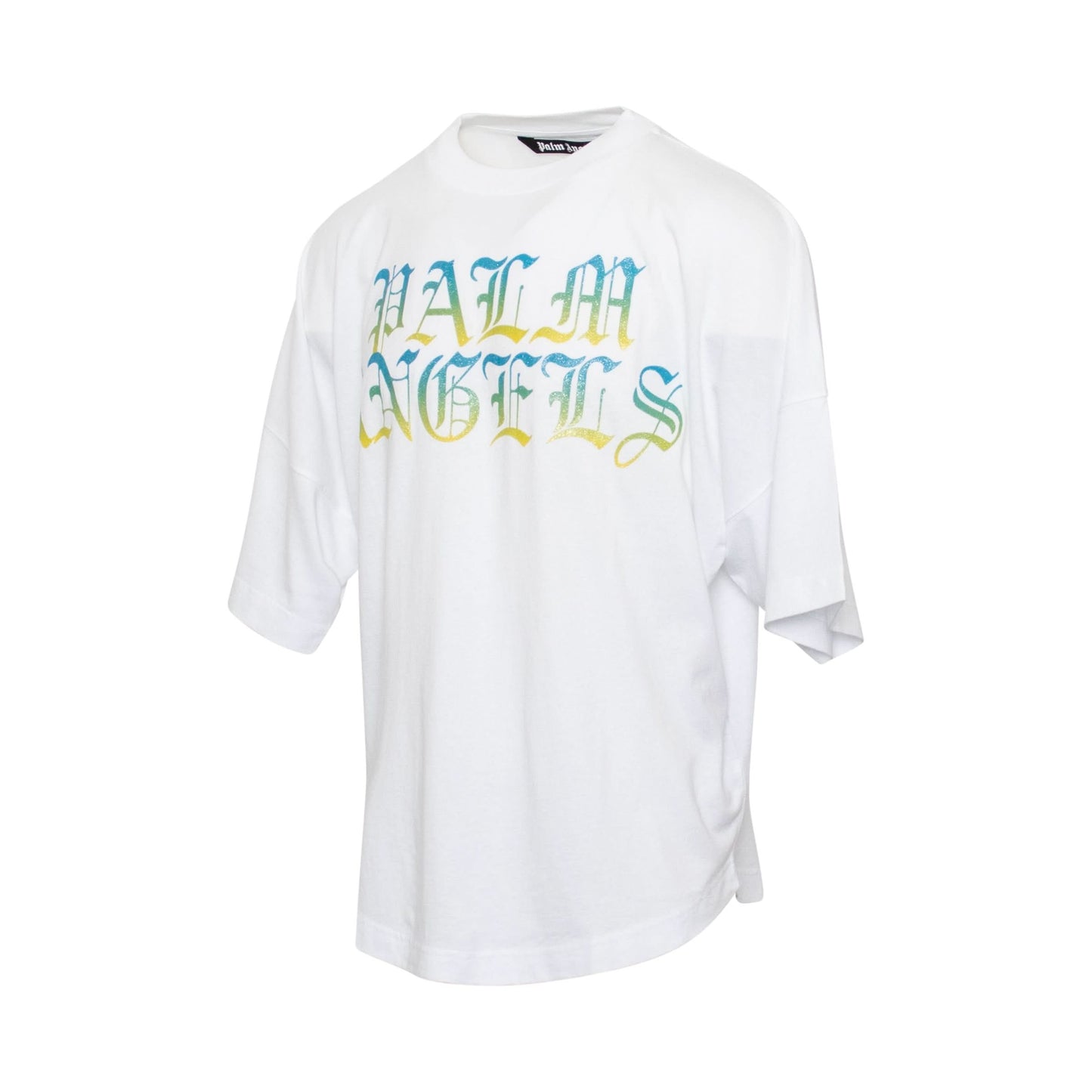 Hue Gothic Logo Over T-Shirt in White