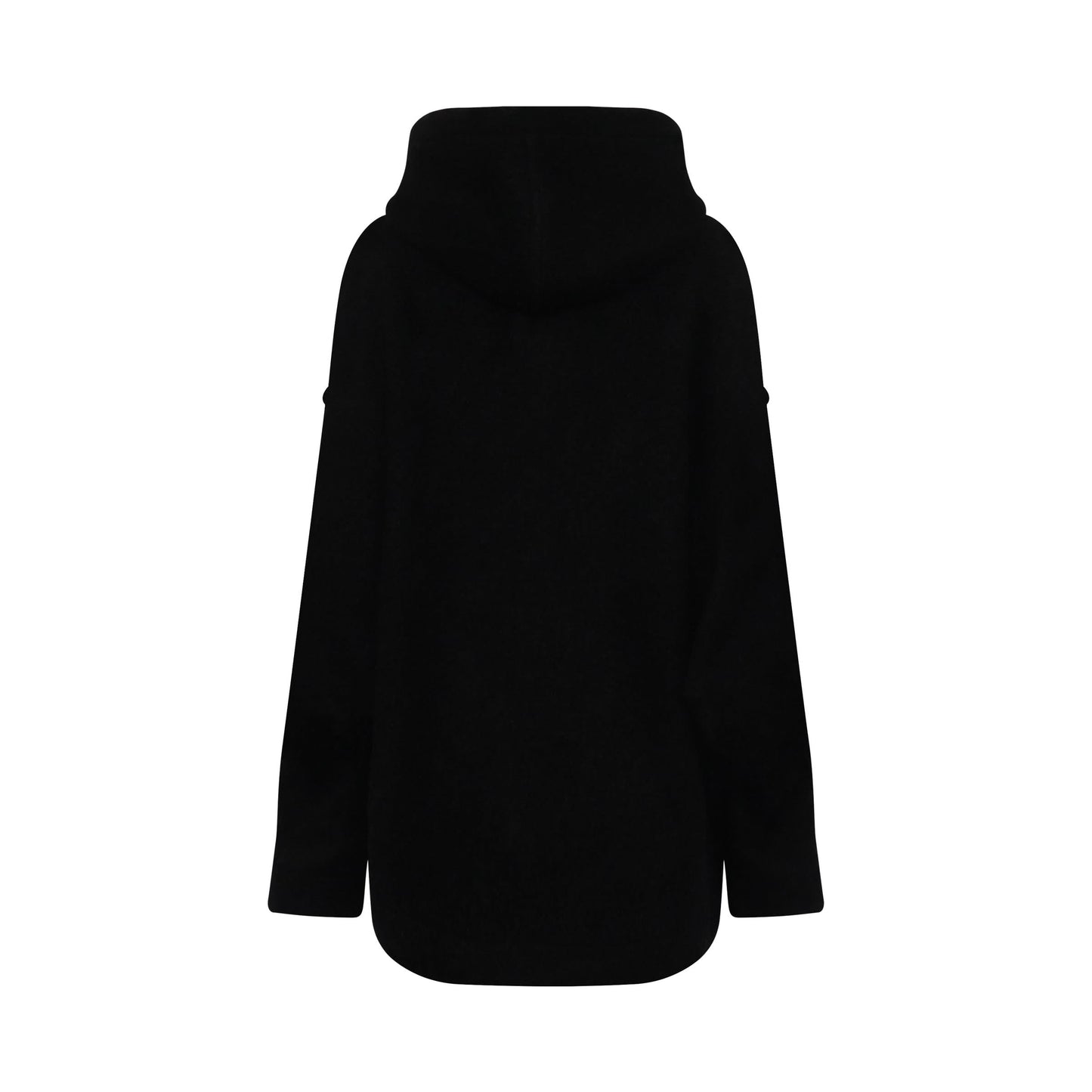 Zip Front Peter Jacket in Black